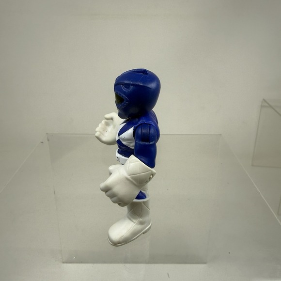 Imaginext Power Rangers Mighty Morphin Blue RANGER Figure MMPR 3" - Picture 2 of 6